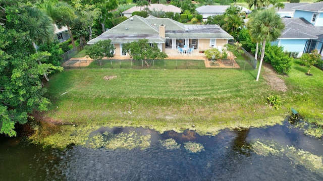 11814 N Lake Dr, Boynton Beach, FL 33436 - aerial view of property and surrounding area featuring a large body of water