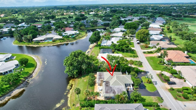 11814 N Lake Dr, Boynton Beach, FL 33436 - aerial perspective of suburban area featuring a large body of water