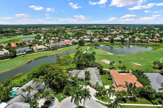 8571 Egret Lakes Ln, West Palm Beach, FL 33412 - aerial view of residential area with a large body of water and a golf club