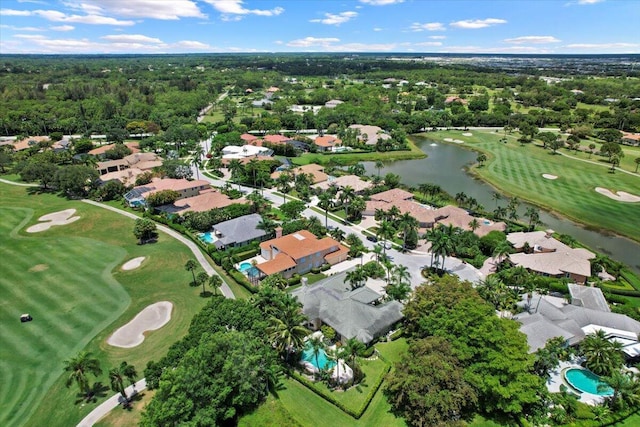 8571 Egret Lakes Ln, West Palm Beach, FL 33412 - view of property location with a large body of water, a golf club, and nearby suburban area