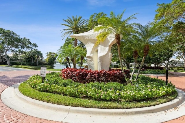 10 Hampton Ct, Palm Beach Gardens, FL 33418 - view of property's community with a water view