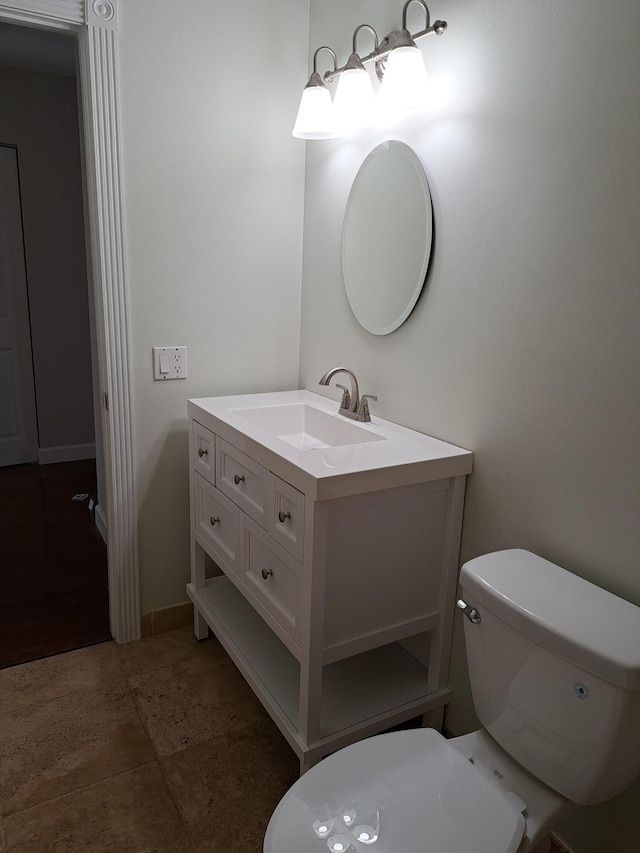 22415 SW 61st Way Unit 204, Boca Raton, FL 33428 - half bath featuring vanity and toilet