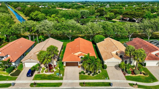 6661 Sherbrook Dr, Boynton Beach, FL 33437 - aerial perspective of suburban area featuring a large body of water