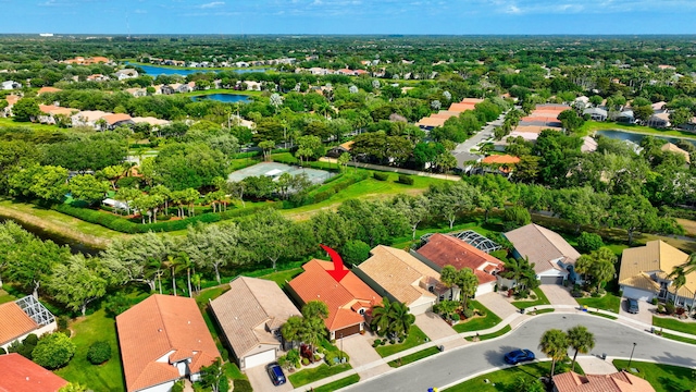 6661 Sherbrook Dr, Boynton Beach, FL 33437 - aerial view of residential area with a nearby body of water