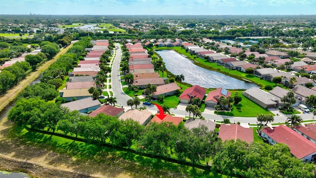 6661 Sherbrook Dr, Boynton Beach, FL 33437 - aerial view of residential area featuring a nearby body of water