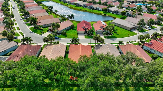 6661 Sherbrook Dr, Boynton Beach, FL 33437 - aerial perspective of suburban area featuring a large body of water