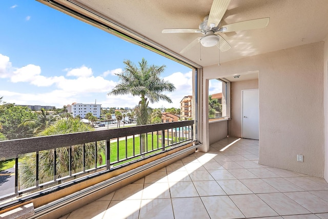 1036 US Highway 1 Unit 318, North Palm Beach, FL 33408 - balcony featuring a ceiling fan