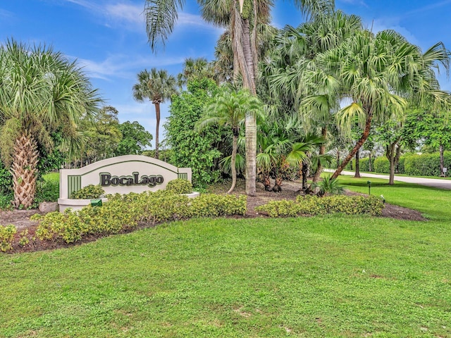 9199 Pecky Cypress Ln Unit 7H, Boca Raton, FL 33428 - community sign with a yard