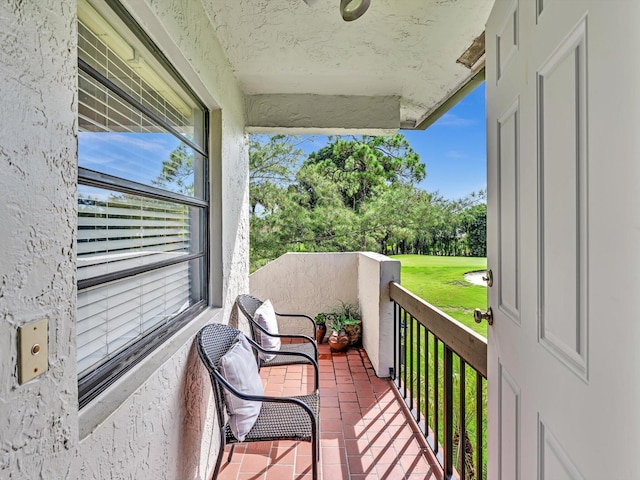 9199 Pecky Cypress Ln Unit 7H, Boca Raton, FL 33428 - view of balcony