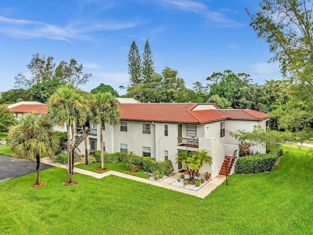9199 Pecky Cypress Ln Unit 7H, Boca Raton, FL 33428 - view of property with stairway