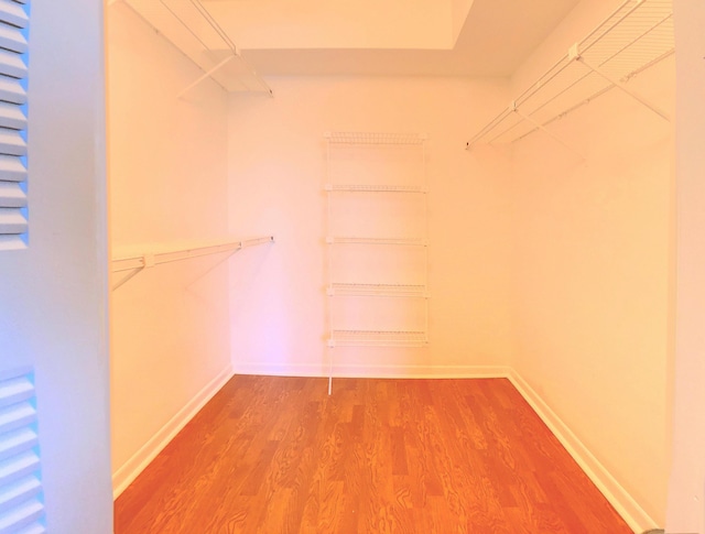 7076 Huntington Ln Unit 404, Delray Beach, FL 33446 - spacious closet featuring wood finished floors