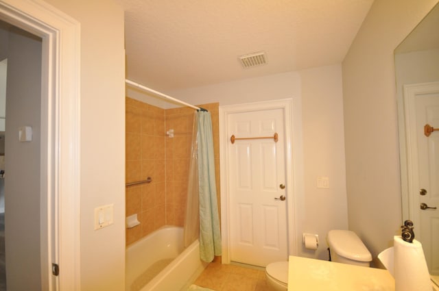 6771 NW Daffodil Ln, Port Saint Lucie, FL 34983 - full bath with tile patterned flooring, shower / bath combination with curtain, and vanity