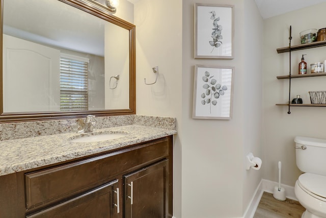 244 Behring Way, Jupiter, FL 33458 - bathroom featuring vanity and wood finished floors