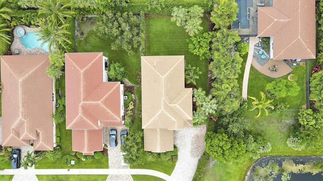 244 Behring Way, Jupiter, FL 33458 - drone / aerial view of a pool