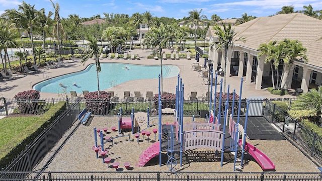 244 Behring Way, Jupiter, FL 33458 - community pool featuring a patio area
