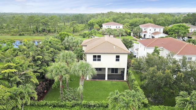 244 Behring Way, Jupiter, FL 33458 - view from above of property featuring a forest