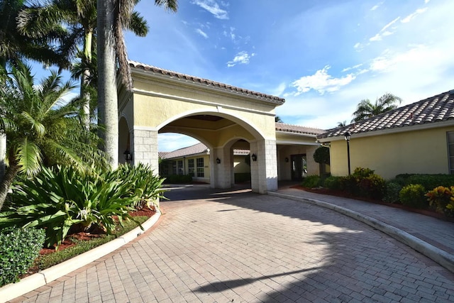 12388 Lakeridge Falls Dr, Boynton Beach, FL 33437 - exterior space with stucco siding
