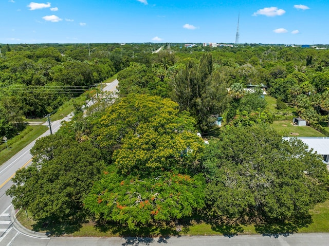 2302 Cortez Blvd, Fort Pierce, FL 34982 - drone / aerial view of a heavily wooded area