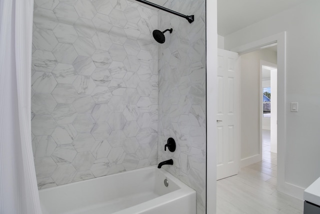 334 SW 14 Th Ave, Boynton Beach, FL 33435 - full bathroom featuring tub / shower combination and vanity