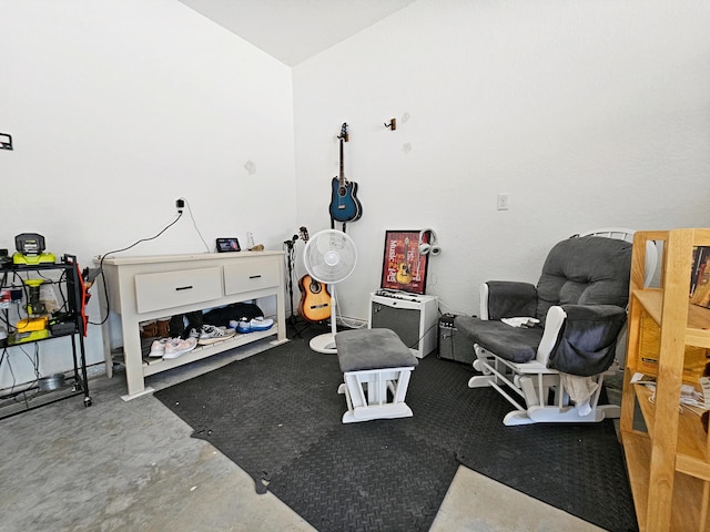 690 NE 150th Ct, Morriston, FL 32668 - interior space featuring concrete flooring