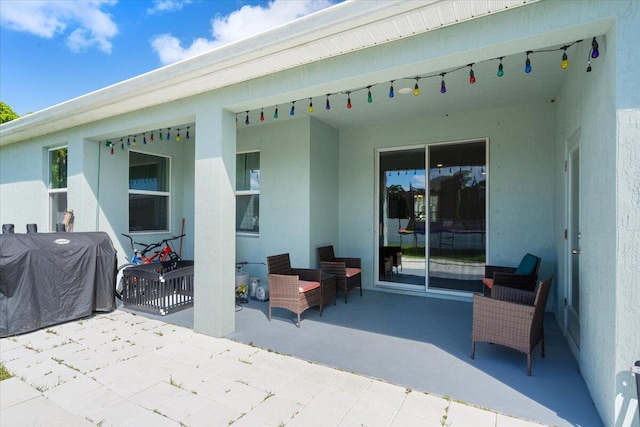 5371 NW Almond Ave, Port Saint Lucie, FL 34986 - view of patio / terrace with a grill