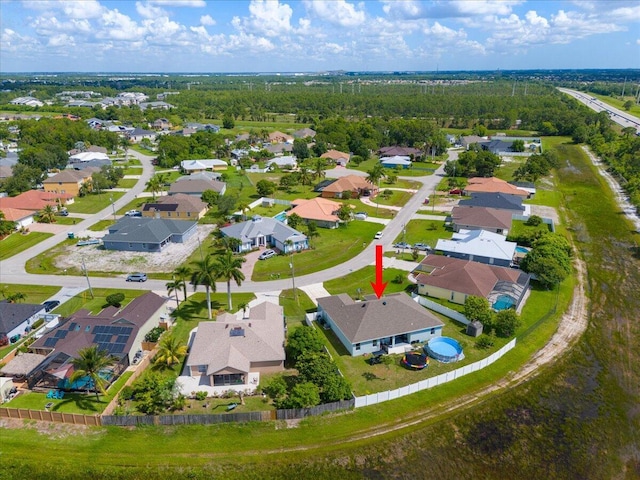 5371 NW Almond Ave, Port Saint Lucie, FL 34986 - aerial view of residential area