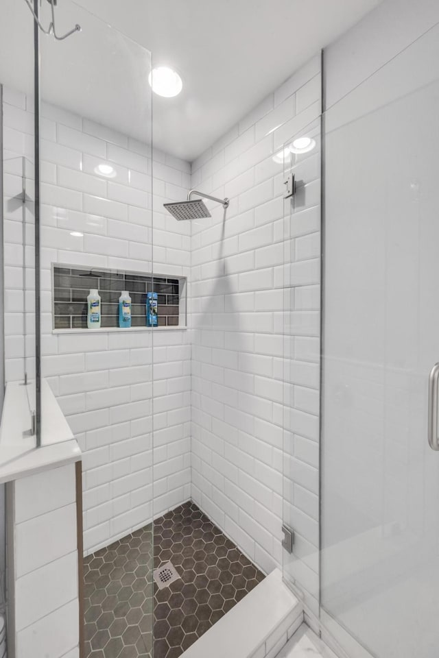 2004 SE Round Table Dr Unit 0, Port Saint Lucie, FL 34952 - full bath featuring a stall shower