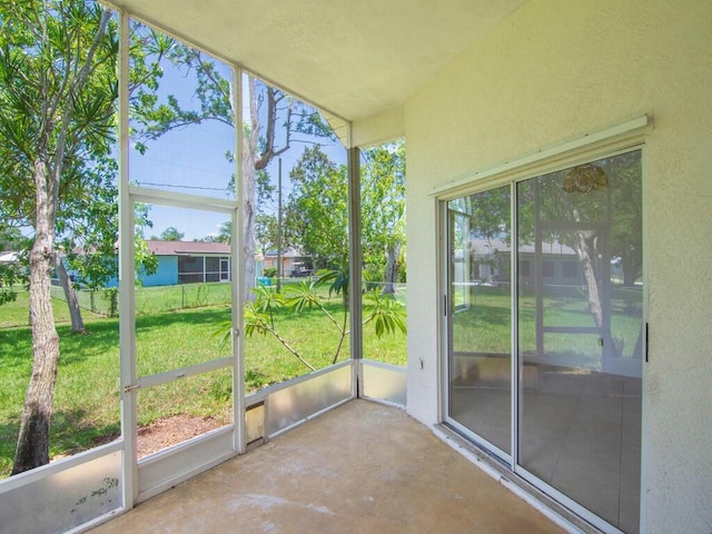 751 SE Majestic Ter, Port Saint Lucie, FL 34953 - unfurnished sunroom with healthy amount of natural light