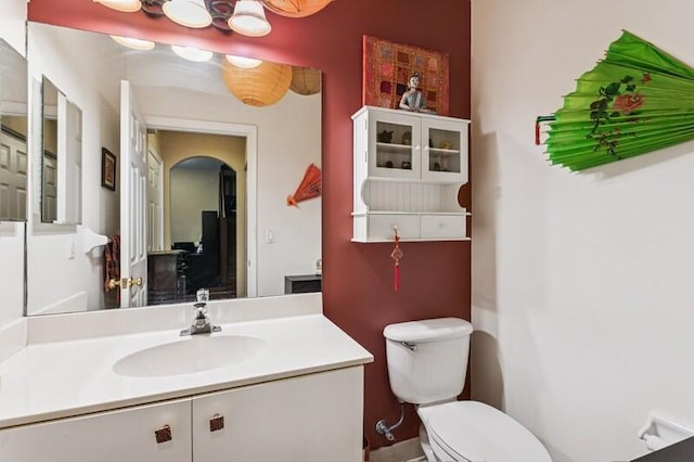 315 Spruce St, Boynton Beach, FL 33426 - bathroom featuring toilet and vanity