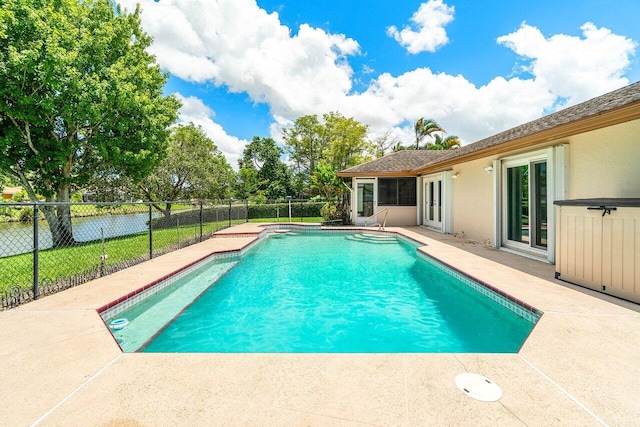 145 Waterway Rd, Royal Palm Beach, FL 33411 - view of pool featuring a patio area
