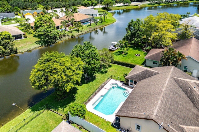 145 Waterway Rd, Royal Palm Beach, FL 33411 - aerial perspective of suburban area featuring a nearby body of water