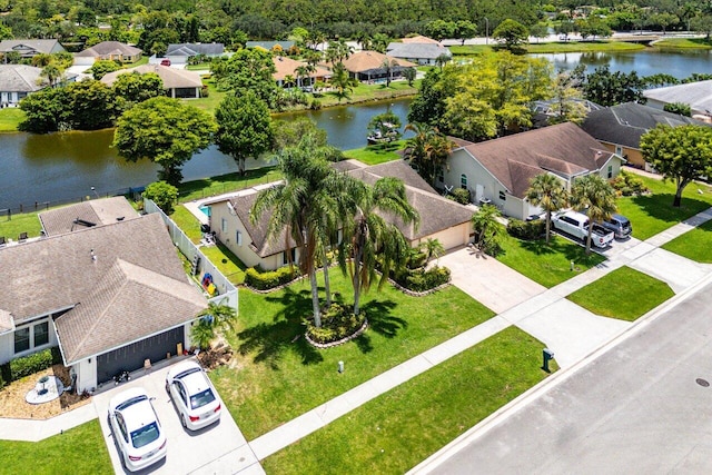 145 Waterway Rd, Royal Palm Beach, FL 33411 - aerial view of residential area with a nearby body of water