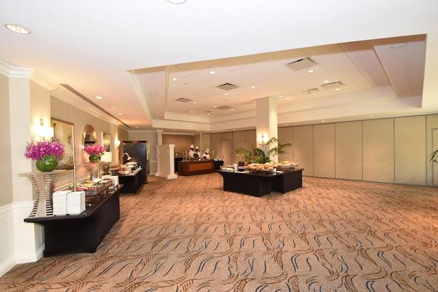15822 Loch Maree Ln Unit 3203, Delray Beach, FL 33446 - lobby featuring ornamental molding