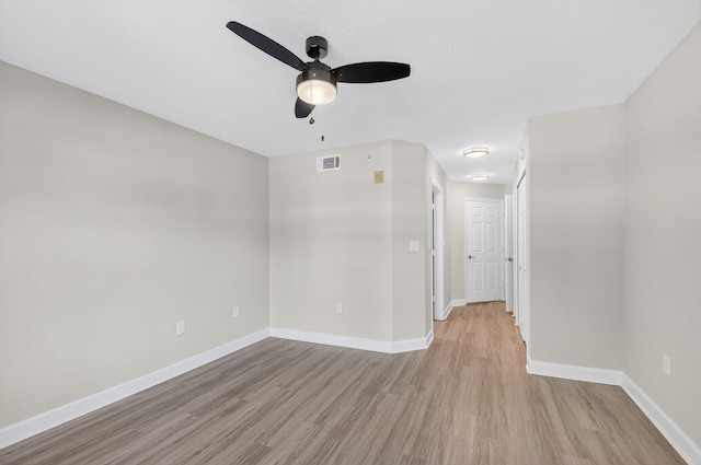 15155 Michelangelo Blvd Unit 103, Delray Beach, FL 33446 - unfurnished room featuring ceiling fan and wood finished floors