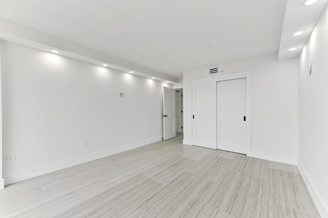 899 Jeffery St Unit 208, Boca Raton, FL 33487 - empty room featuring recessed lighting and baseboards