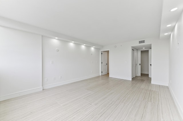 899 Jeffery St Unit 208, Boca Raton, FL 33487 - unfurnished room featuring recessed lighting and baseboards