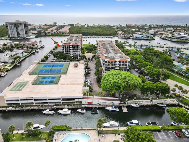 899 Jeffery St Unit 208, Boca Raton, FL 33487 - bird's eye view of a nearby body of water and apartment complex