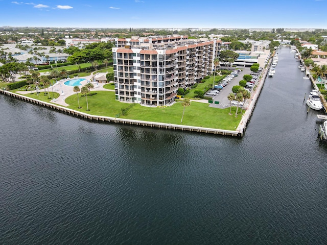 899 Jeffery St Unit 208, Boca Raton, FL 33487 - bird's eye view of a nearby body of water and apartment complex