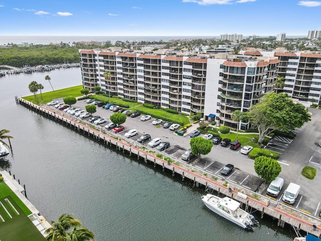 899 Jeffery St Unit 208, Boca Raton, FL 33487 - aerial view of apartment complex and a nearby body of water