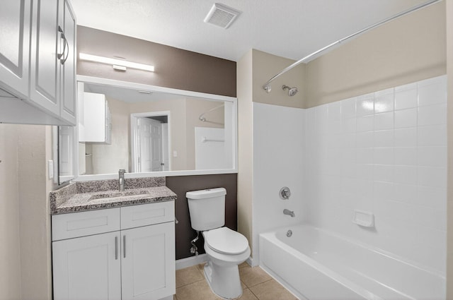15045 Michelangelo Blvd Unit 104, Delray Beach, FL 33446 - full bathroom featuring vanity,  shower combination, and tile patterned floors