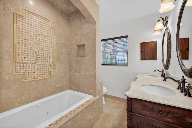 1921 W Terra Mar Dr, Lauderdale By The Sea, FL 33062 - full bathroom with toilet and double vanity