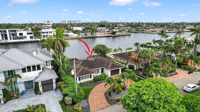 1921 W Terra Mar Dr, Lauderdale By The Sea, FL 33062 - aerial perspective of suburban area featuring a nearby body of water