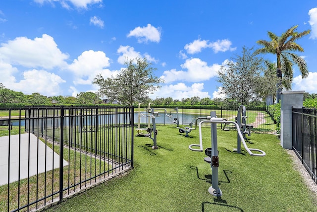 2366 Byron St, Palm Springs, FL 33406 - view of community with a water view