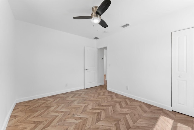 1420 Lake Ave, Lake Worth Beach, FL 33460 - unfurnished bedroom featuring baseboards and a ceiling fan