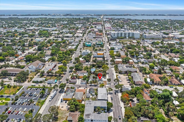 1420 Lake Ave, Lake Worth Beach, FL 33460 - aerial view of property and surrounding area with a nearby body of water