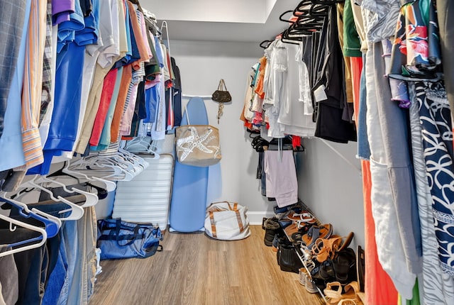 14425 Strathmore Ln Unit 404, Delray Beach, FL 33446 - spacious closet with wood finished floors