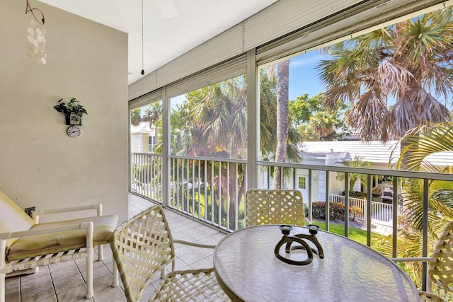 1600 SE Saint Lucie Blvd SE Unit 211, Stuart, FL 34996 - sunroom with outdoor dining area