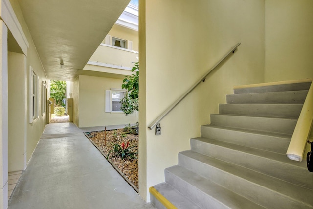 1600 SE Saint Lucie Blvd SE Unit 211, Stuart, FL 34996 - stairway featuring concrete flooring