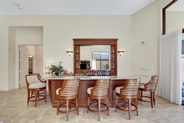 13308 Verdun Dr, Palm Beach Gardens, FL 33410 - community bar area featuring a towering ceiling