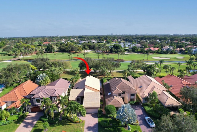13308 Verdun Dr, Palm Beach Gardens, FL 33410 - aerial view of residential area with a golf club and a large body of water